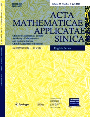 Acta Mathematicae Applicatae Sinica杂志